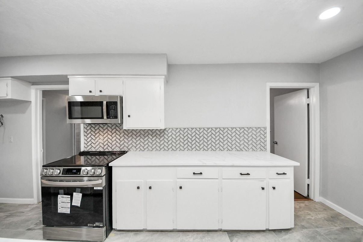 Interior, Kitchen, Recessed Lighting, Stainless Steel Appliances