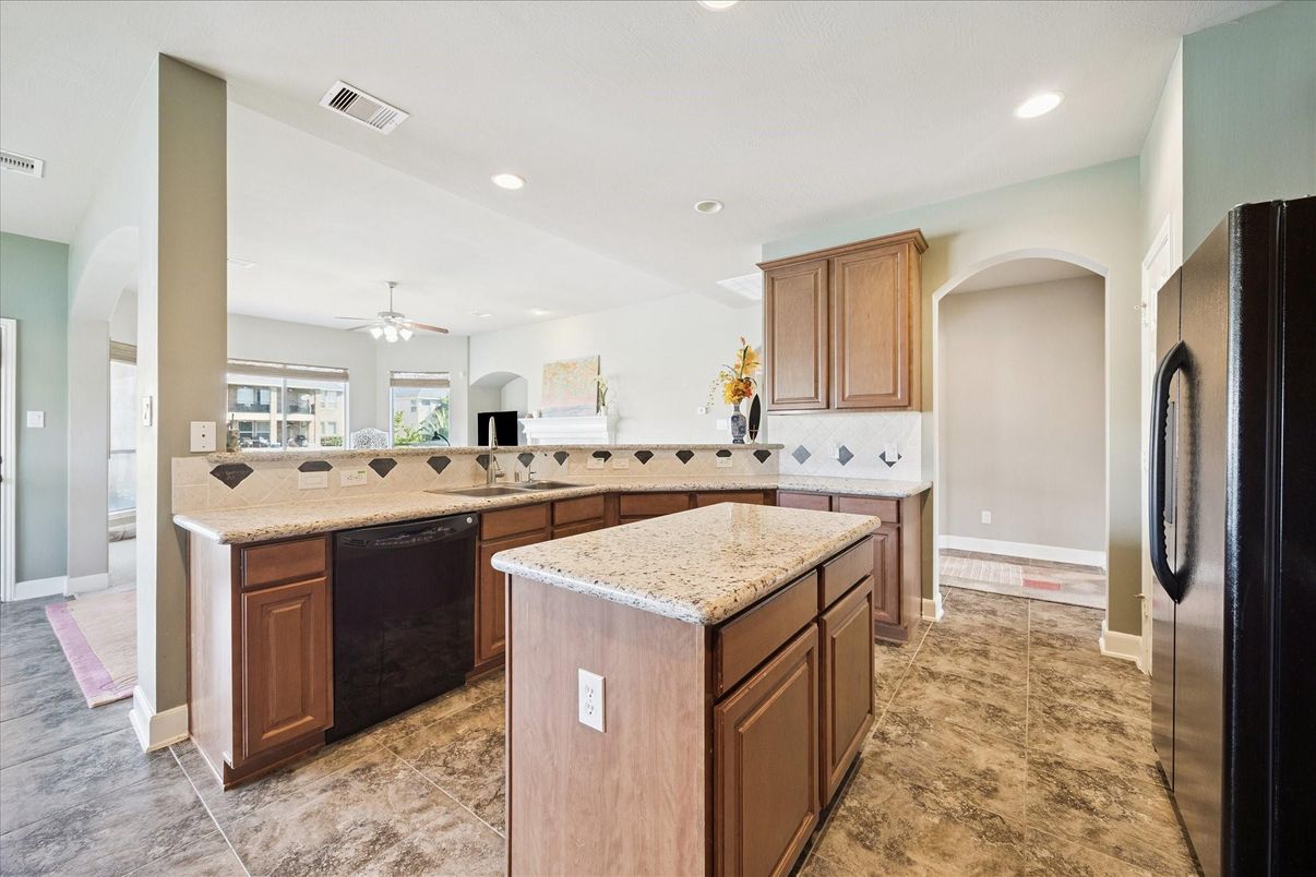 Interior, Kitchen, Recessed Lighting