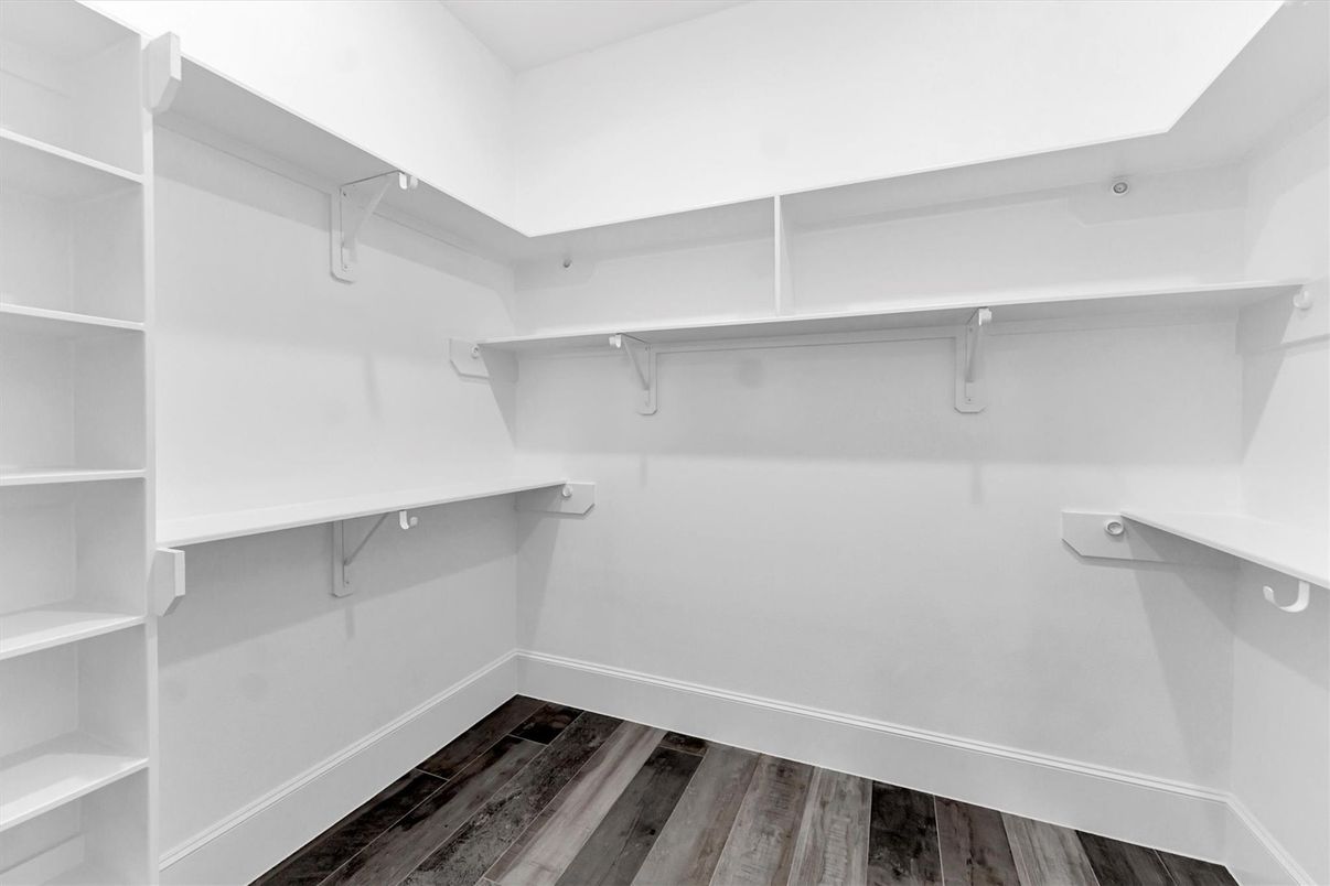 Interior, Walk-in Closets, Wood Texture Flooring