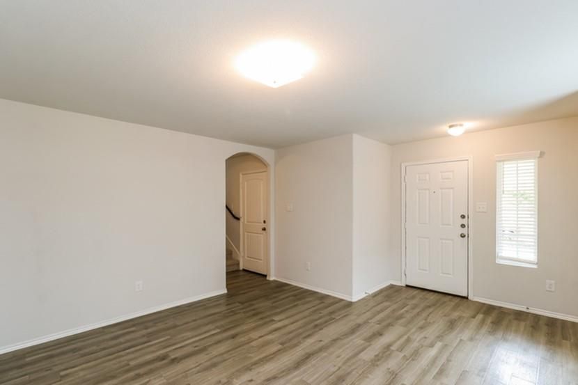Empty room, Interior, Wood Texture Flooring