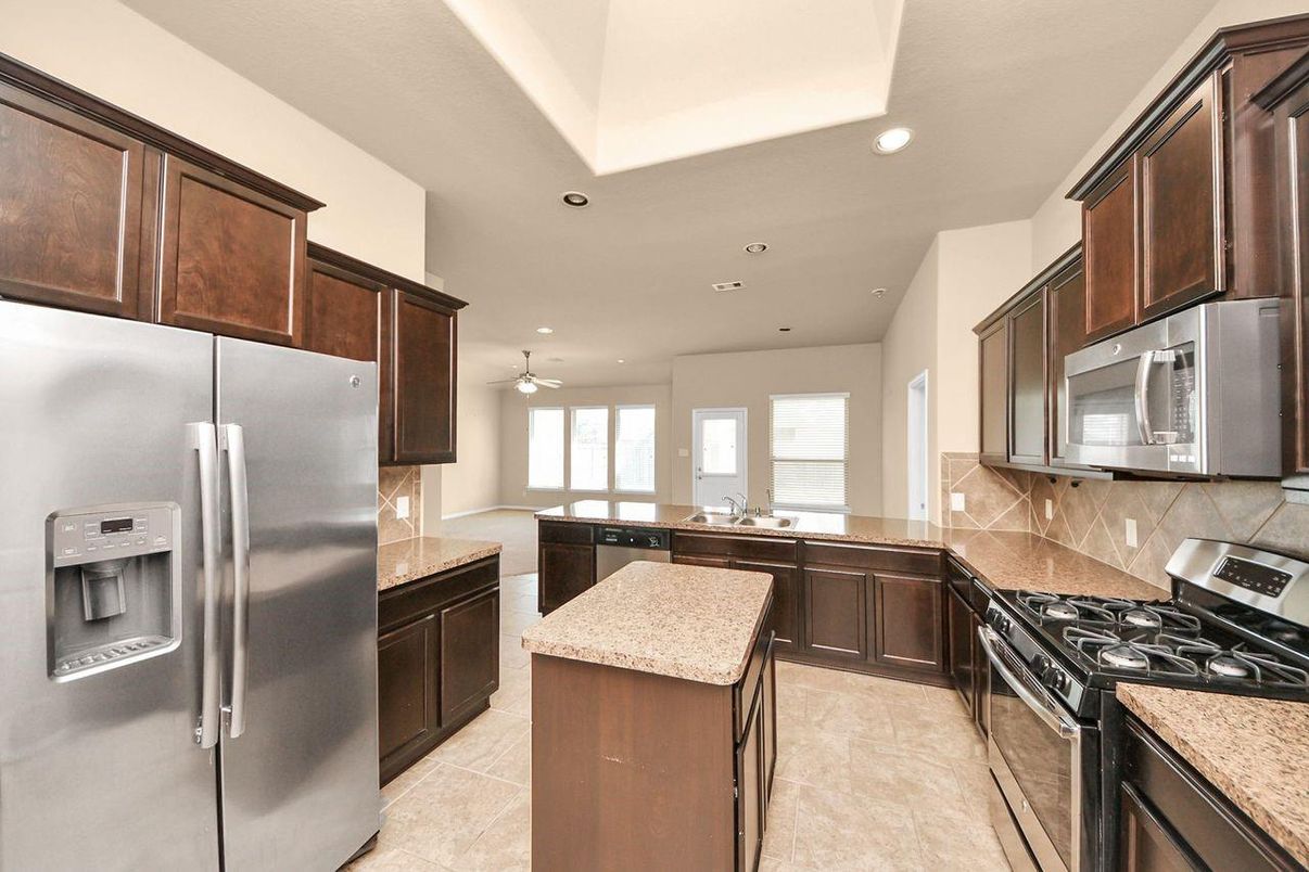 Interior, Kitchen, Recessed Lighting