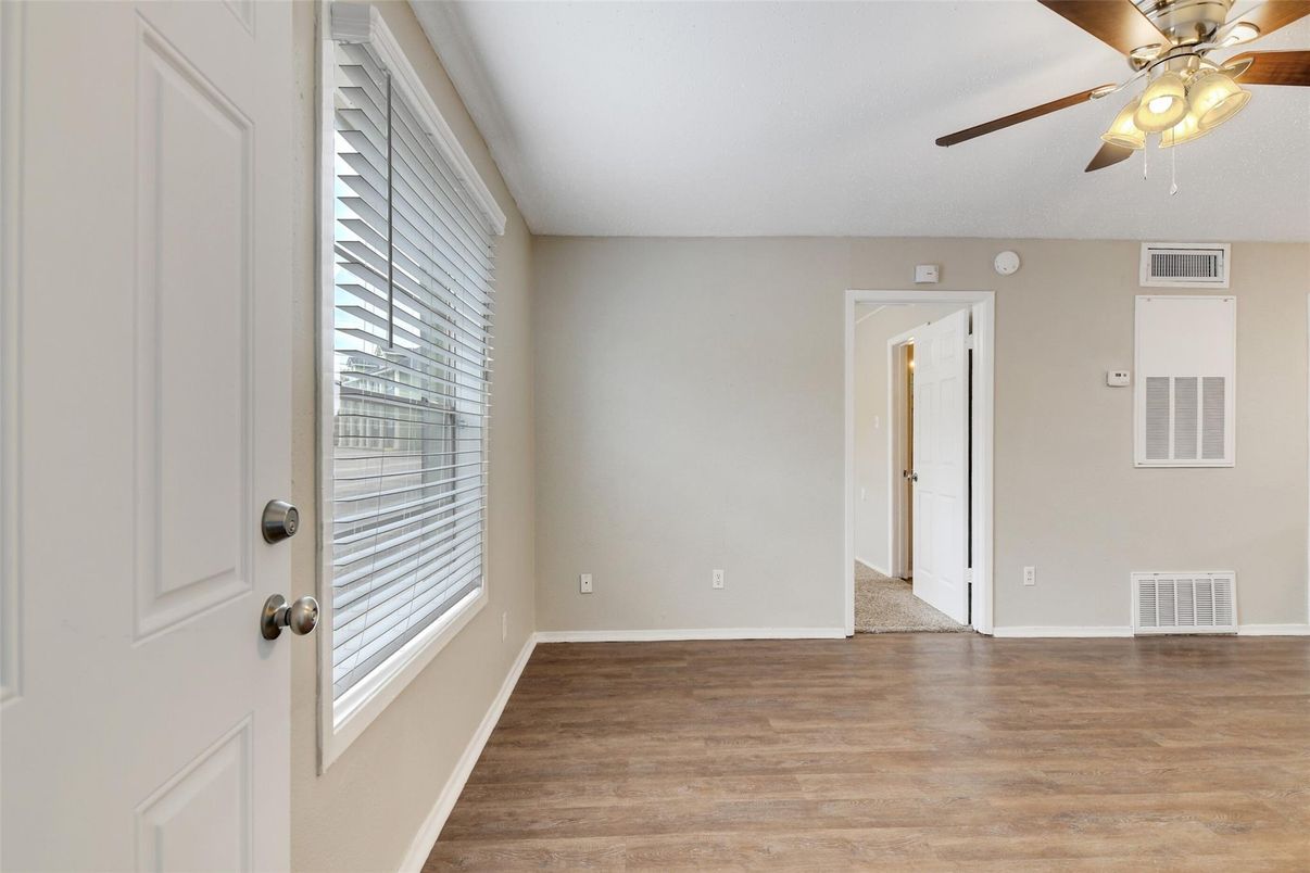 Empty room, Interior, Wood Texture Flooring