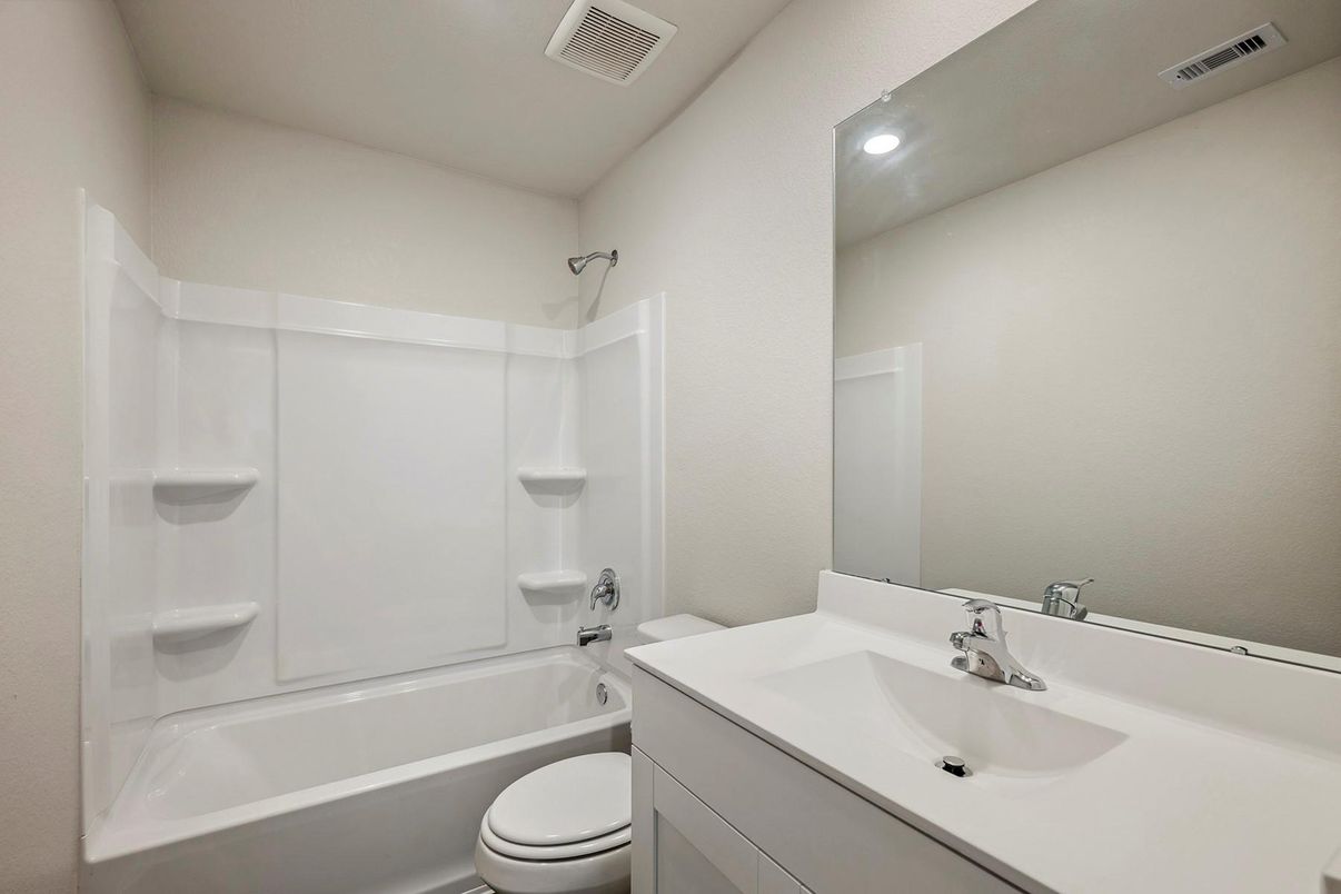 Bathroom, Interior, Recessed Lighting