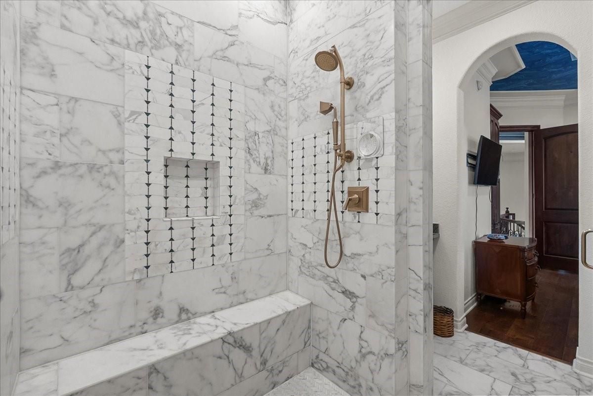 Bathroom, Interior, Marble, Marble Walls