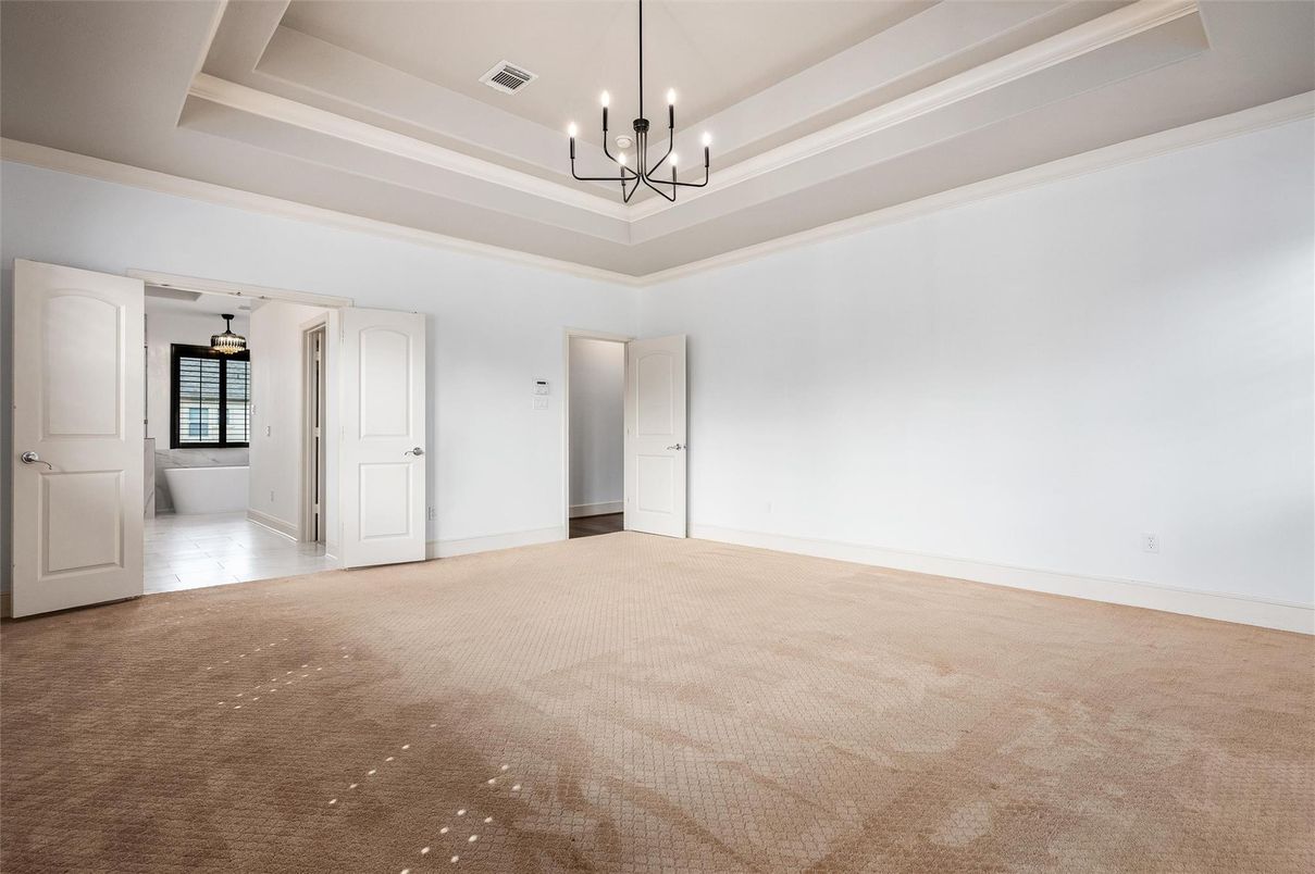 Empty room, Interior, Pendant Lights