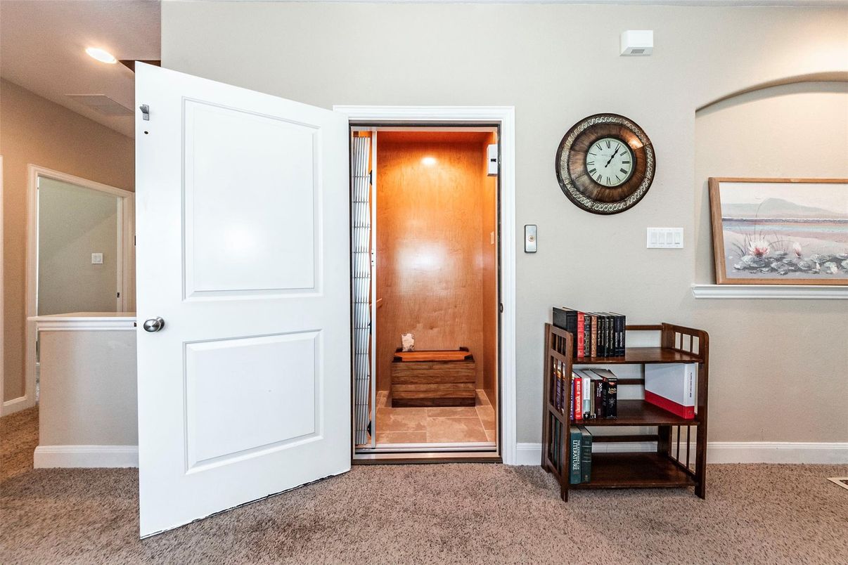 Interior, Recessed Lighting, Wooden Walls