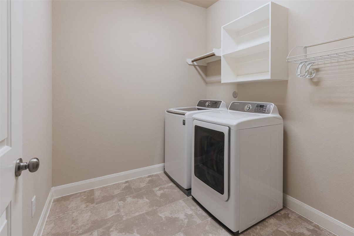 Interior, Washer