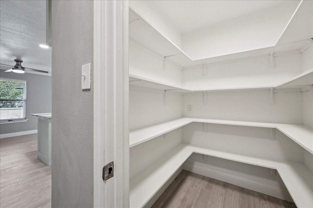 Interior, Recessed Lighting, Walk-in Closets, Wood Texture Flooring
