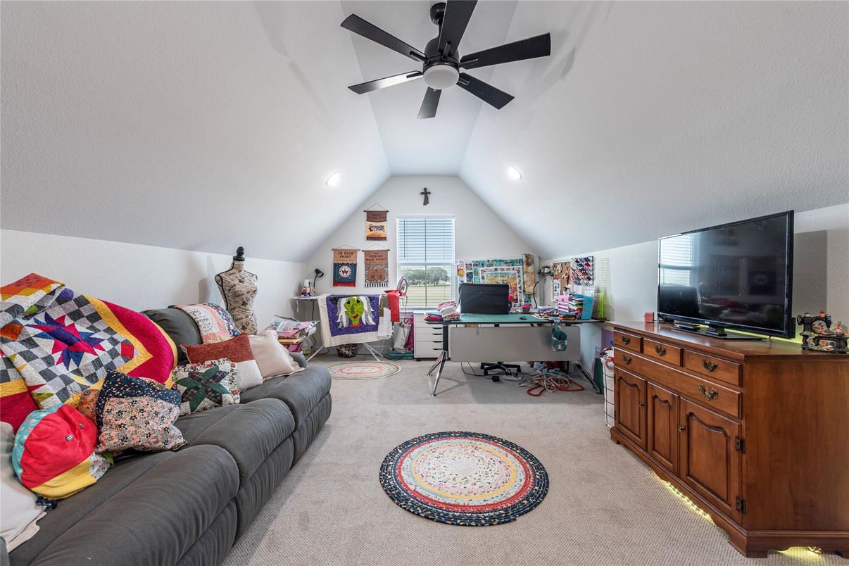 Home Office, Interior, Recessed Lighting