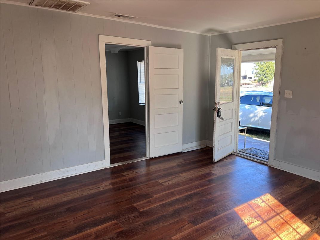 Empty room, Interior, Wood Texture Flooring