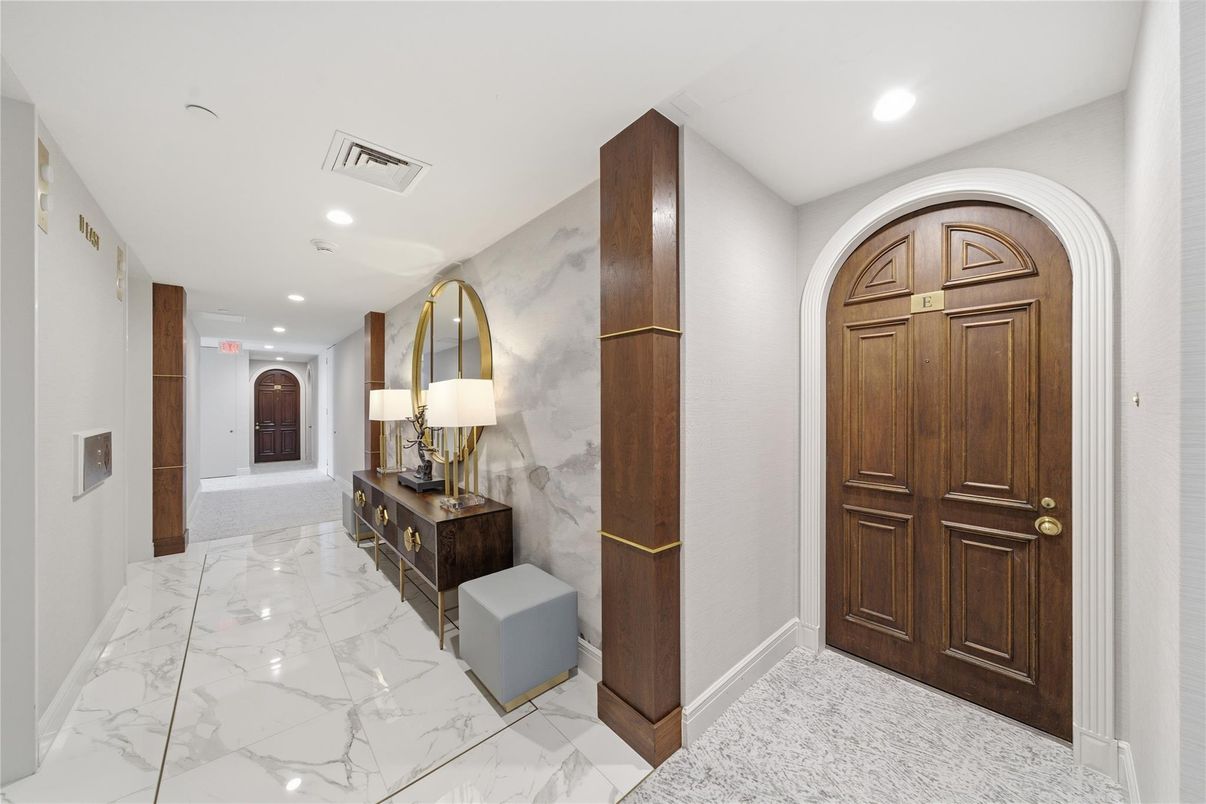 Interior, Marble, Recessed Lighting