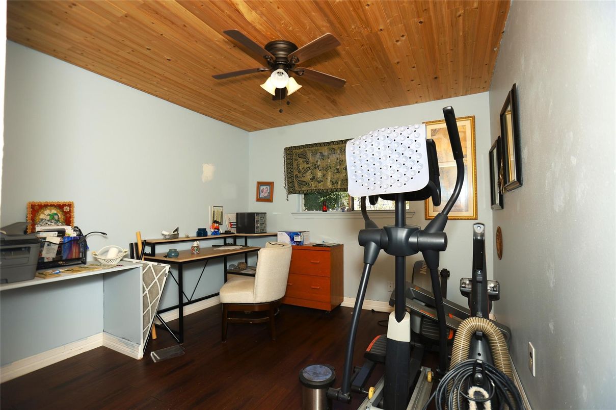 Home Office, Interior, Wooden Ceilings, Wood Texture Flooring