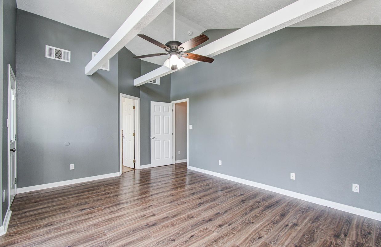 Empty room, Interior, Wood Texture Flooring