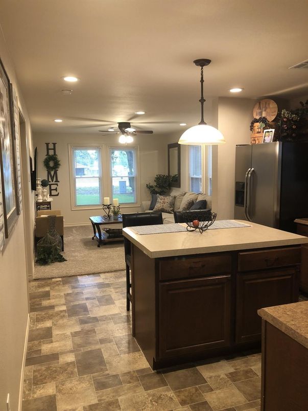 Dining room, Interior, Kitchen, Pendant Lights, Recessed Lighting