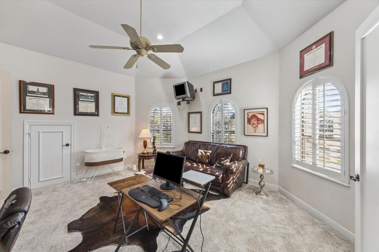 Home Office, Interior, Living room, Recessed Lighting