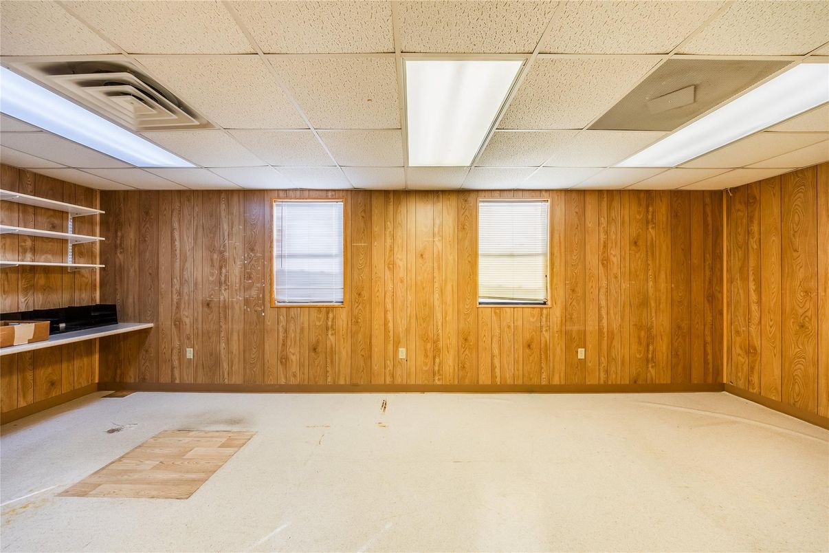 Empty room, Interior, Wooden Walls