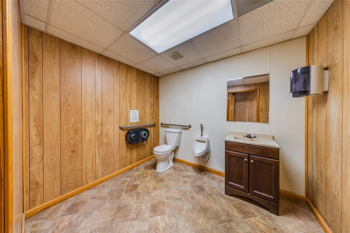 Bathroom, Interior, Wooden Walls