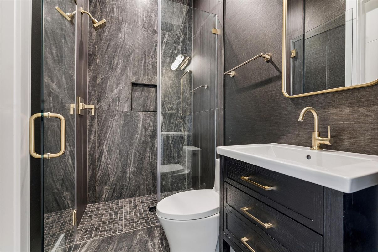 Bathroom, Glass Shower, Interior