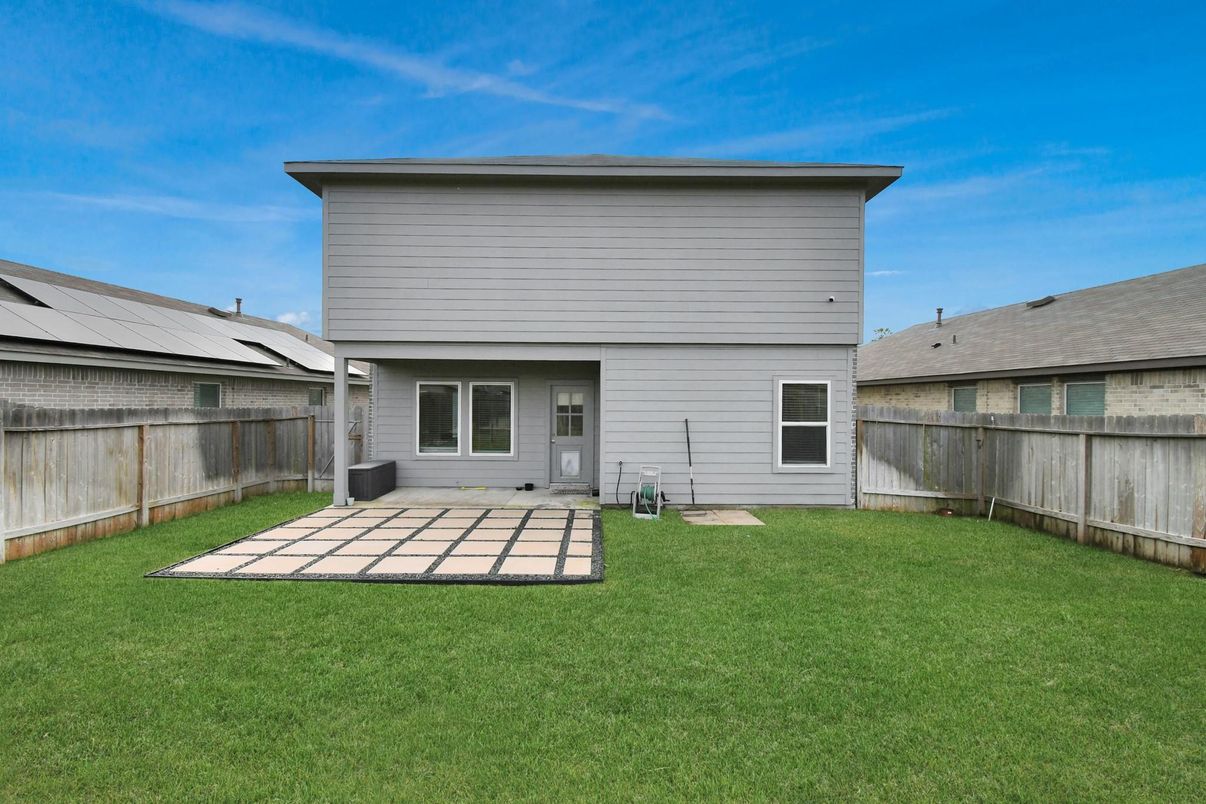 Backyard, Exterior, Solar Panels