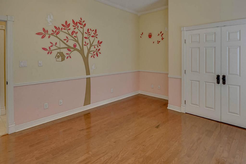 Empty room, Interior, Wood Texture Flooring