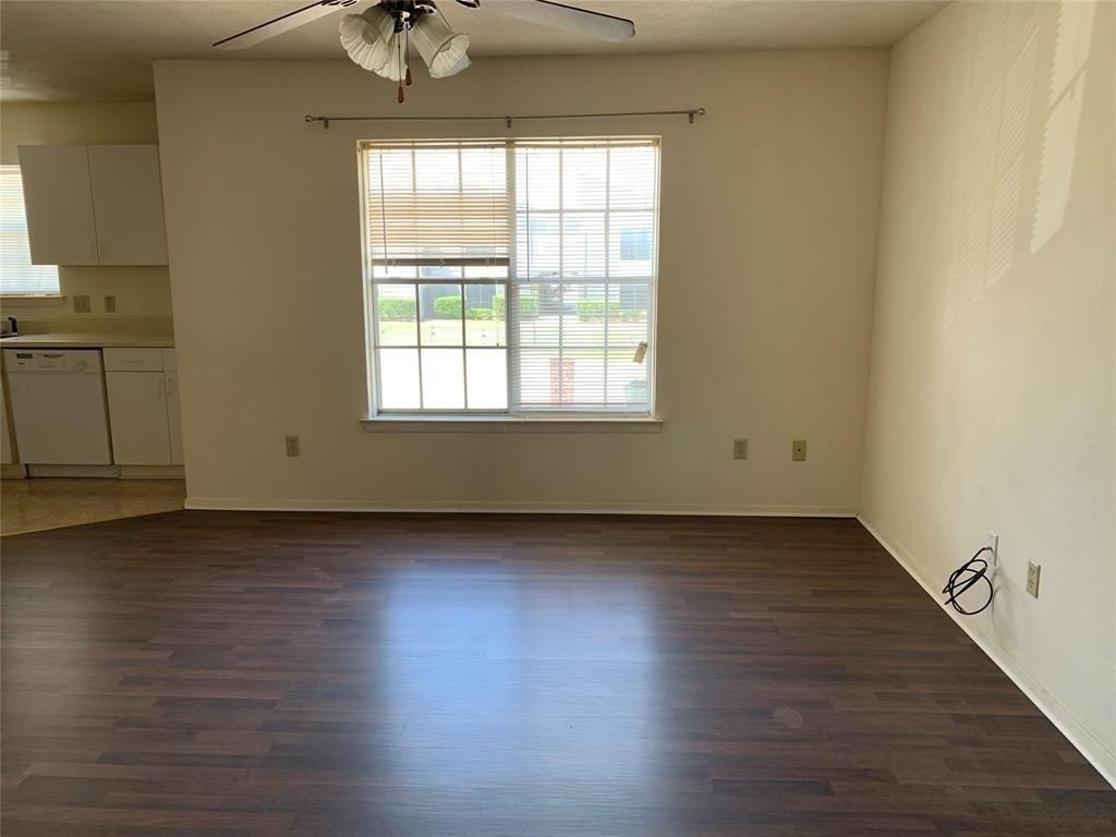 Empty room, Interior, Kitchen, Wood Texture Flooring
