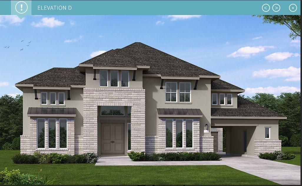 Attached, Exterior, Facade, French Provincial