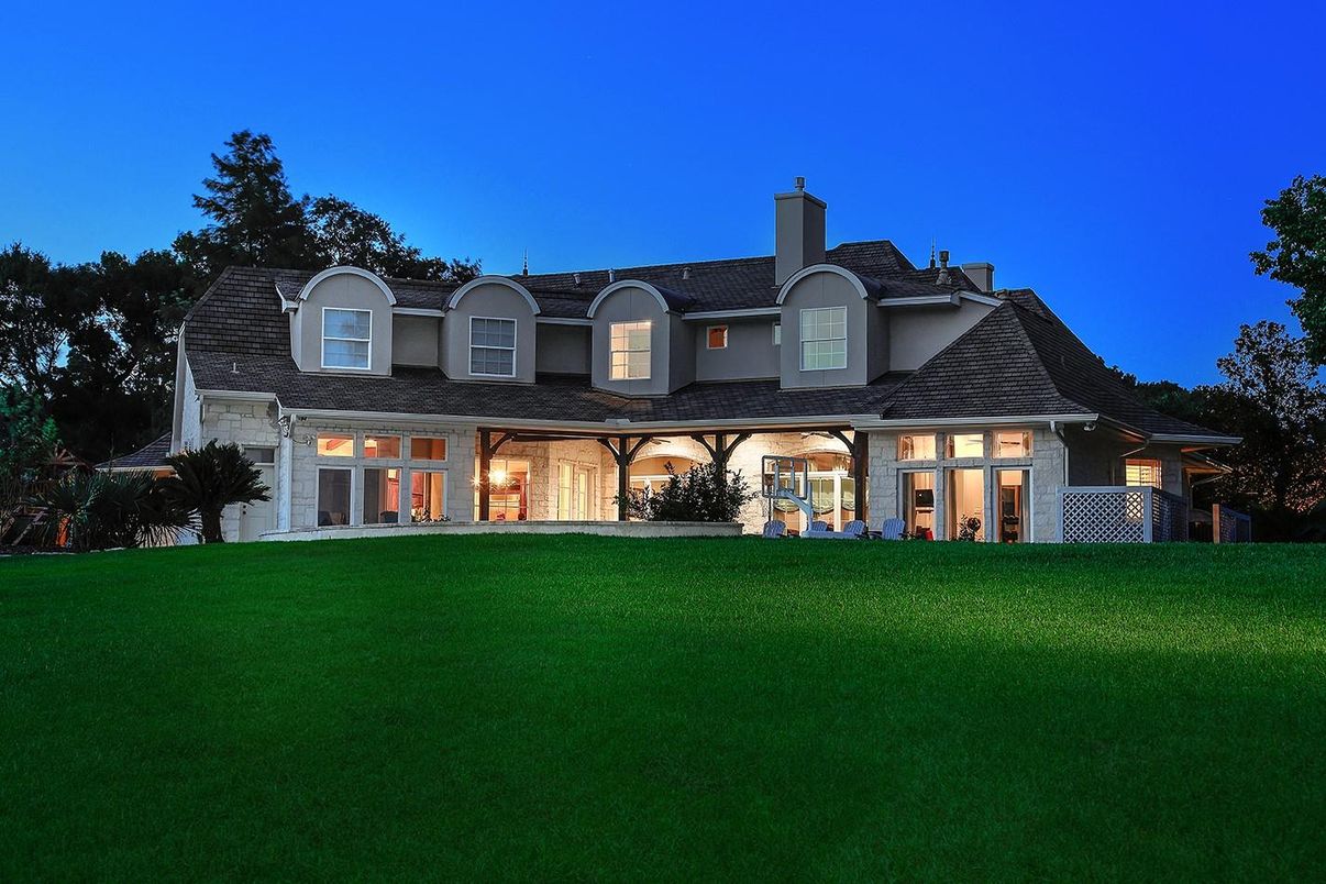 Attached, Backyard, Exterior, Facade, French Provincial