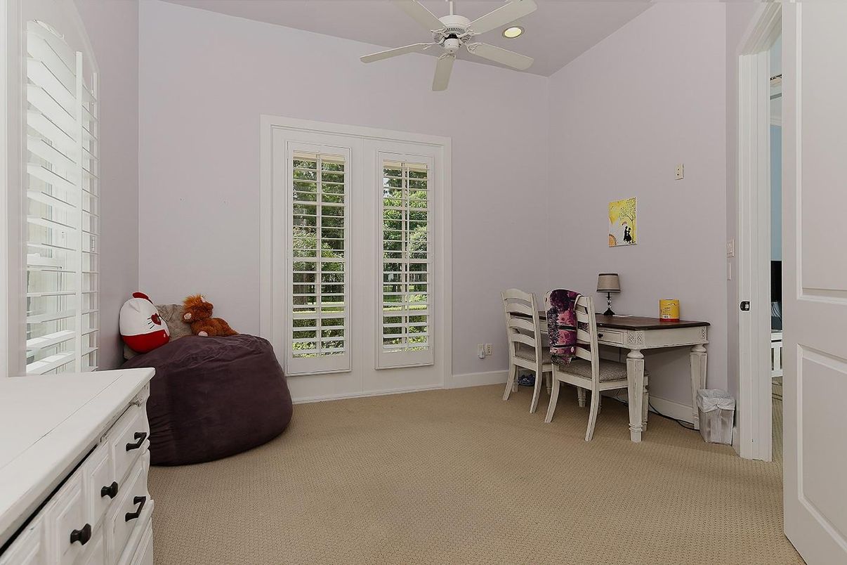 Home Office, Interior, Recessed Lighting