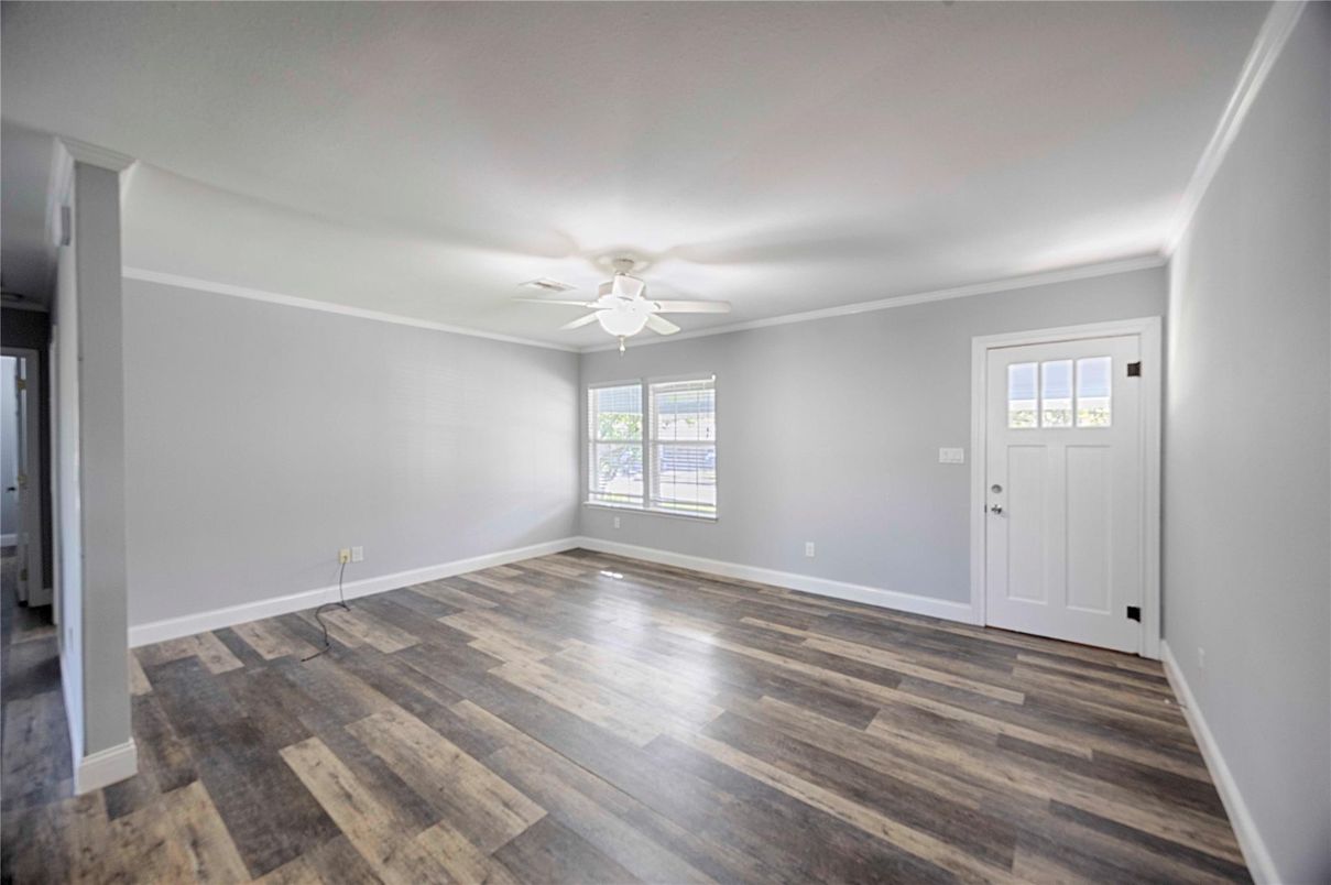 Empty room, Interior, Wood Texture Flooring