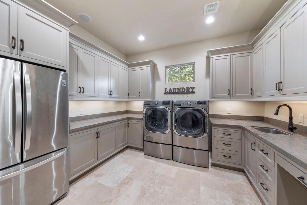 Interior, Recessed Lighting, Washer