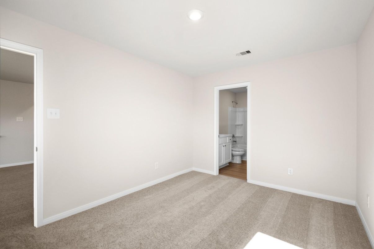 Bathroom, Empty room, Interior, Recessed Lighting