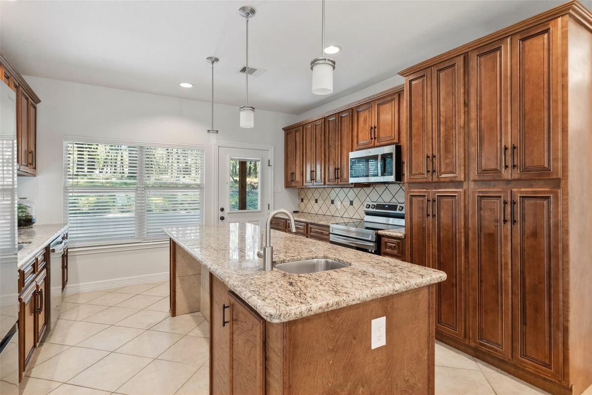 Interior, Kitchen, Pendant Lights, Recessed Lighting