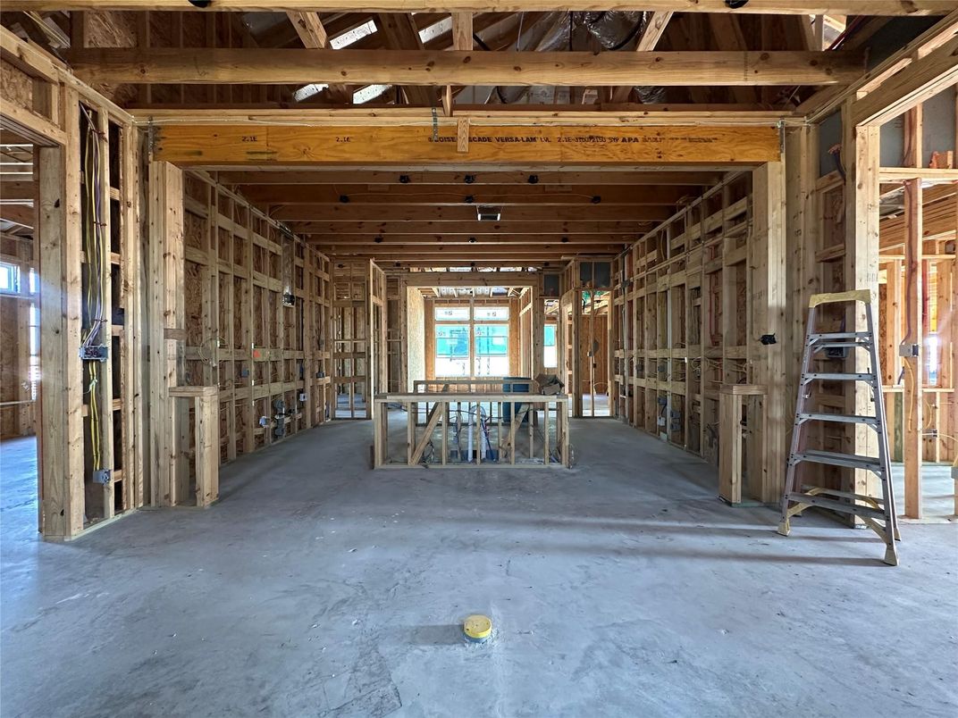 Interior, Wooden Beams