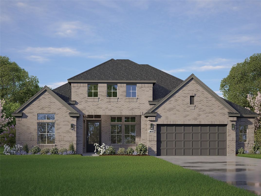 Attached, Exterior, Facade, Brick Facade, Brick Traditional