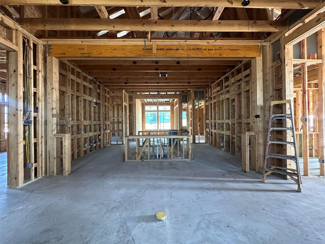 Interior, Wooden Beams