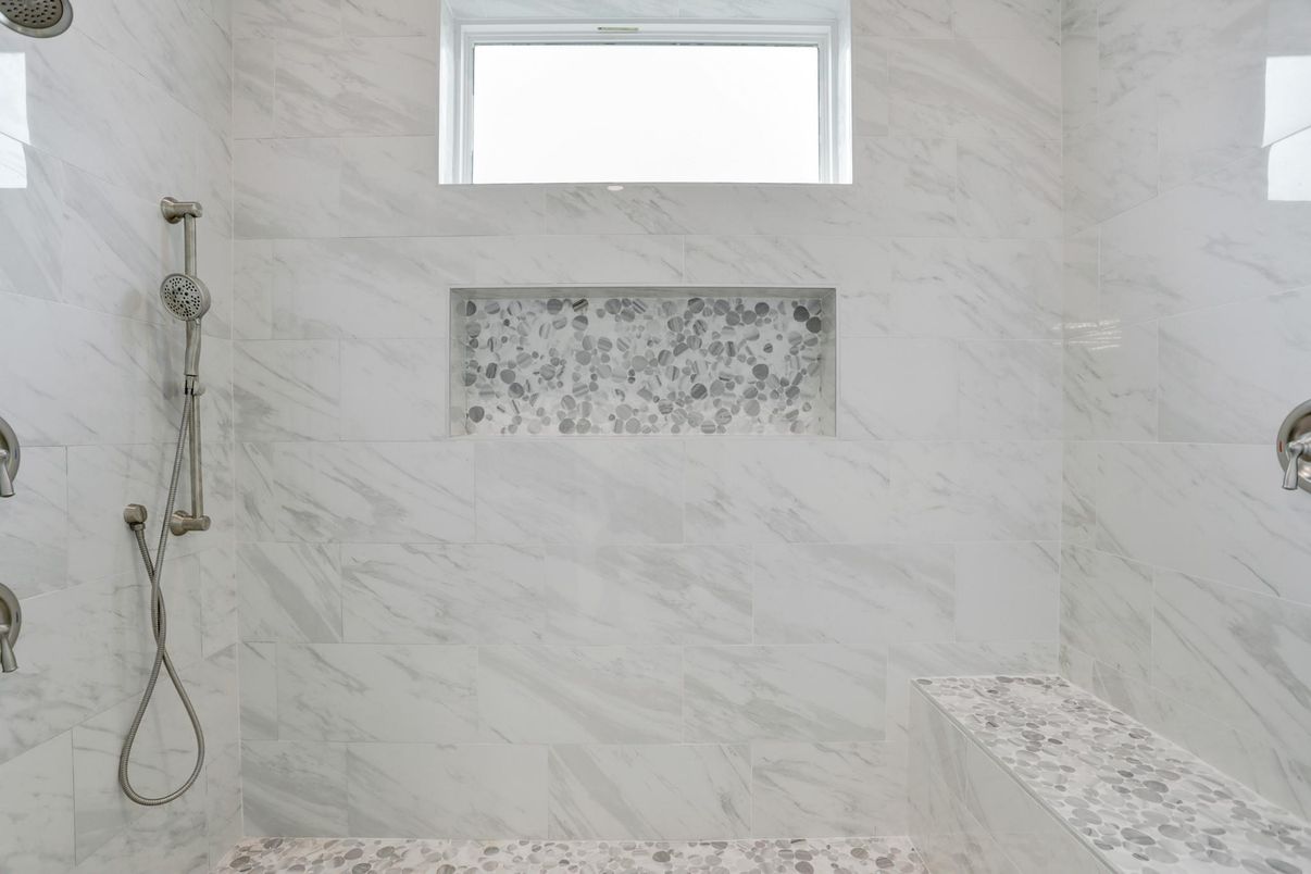 Bathroom, Interior, Marble Walls