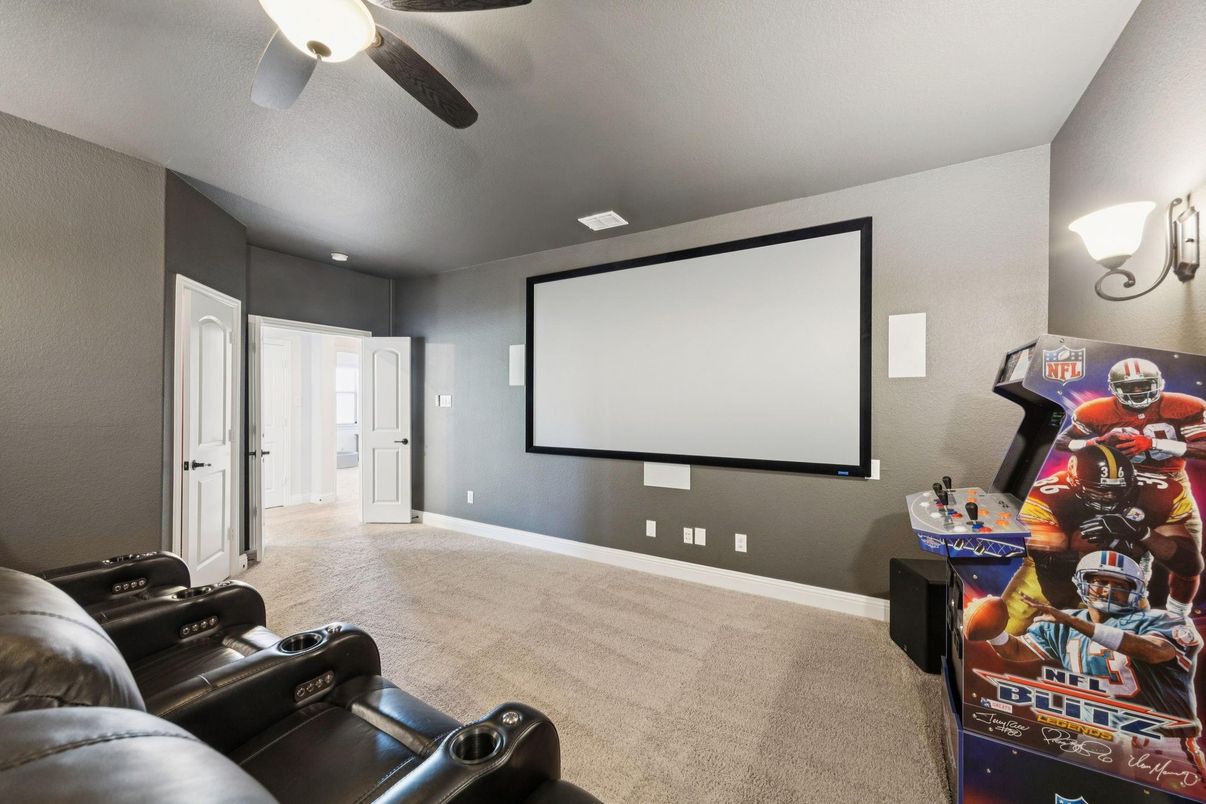 Home Theatre Room, Interior, Projection Screen, Theatre Room