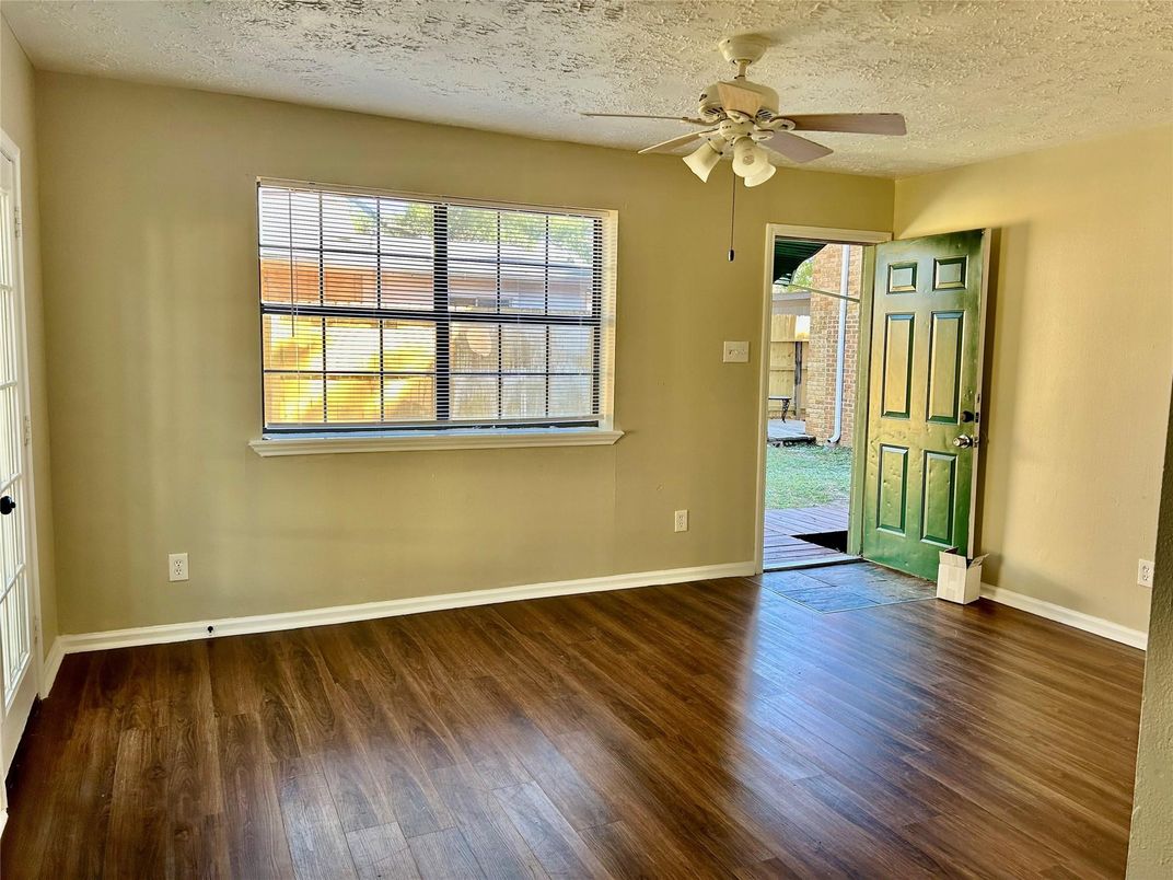 Empty room, Interior, Wood Texture Flooring