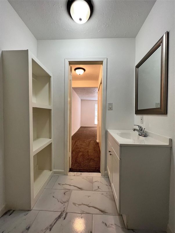 Bathroom, Dual Sink Vanities, Interior, Marble