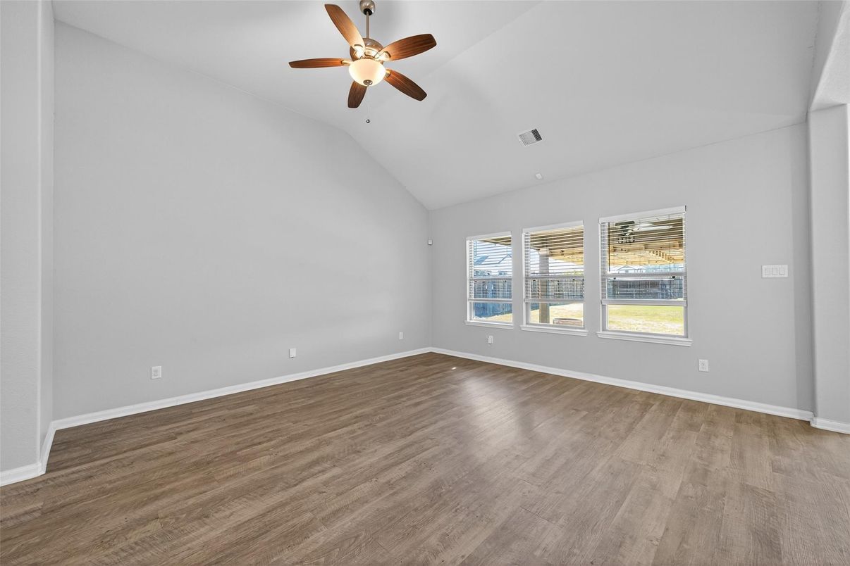 Empty room, Interior, Wood Texture Flooring