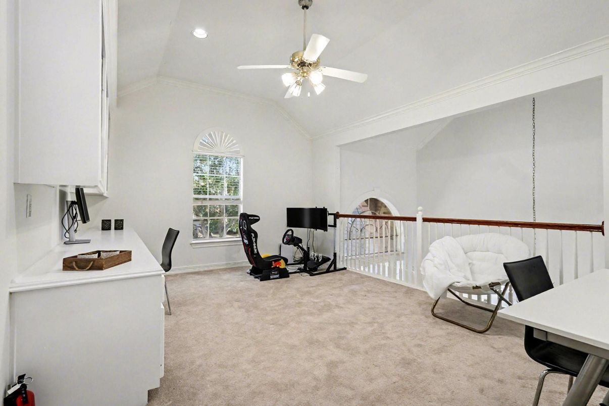 Fitness Equipment, Home Office, Interior, Recessed Lighting