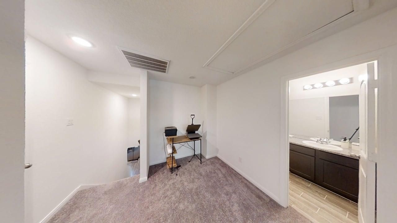 Bathroom, Interior, Recessed Lighting