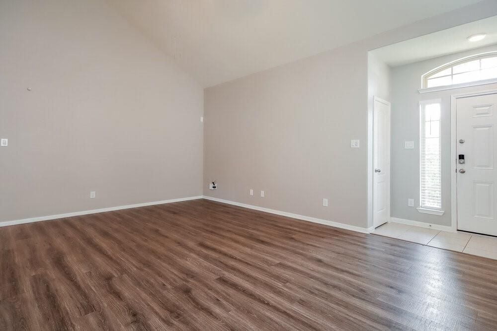 Empty room, Interior, Wood Texture Flooring
