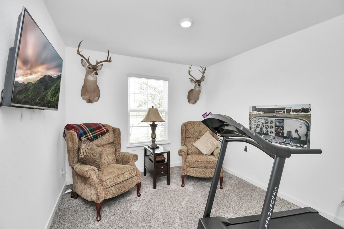 Fitness Equipment, Interior, Recessed Lighting