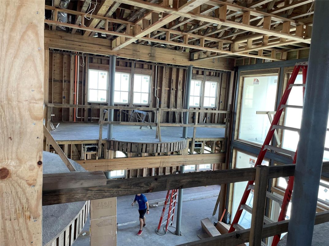 Interior, Wooden Beams