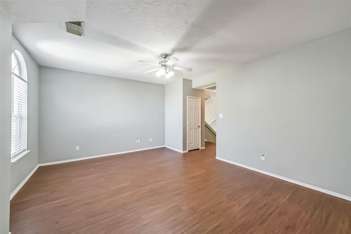 Empty room, Interior, Wood Texture Flooring