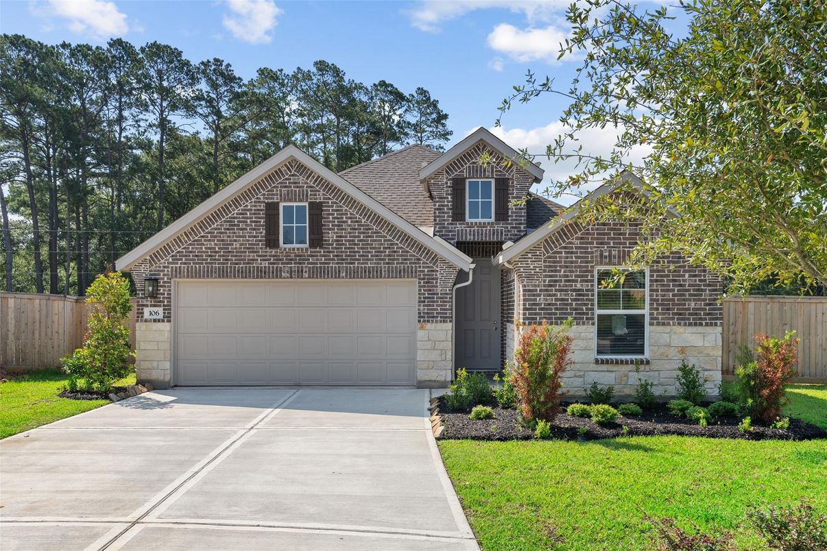 Attached, Exterior, Facade, Brick Facade, Brick Traditional