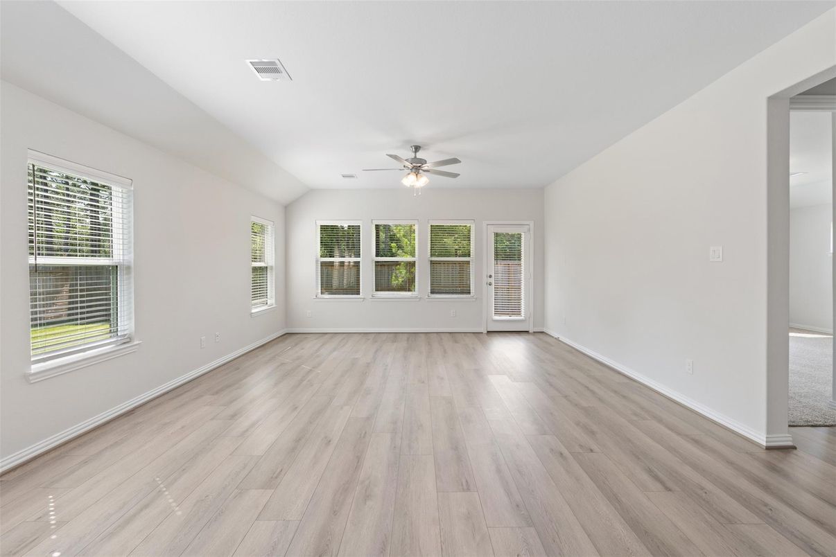 Empty room, Interior, Wood Texture Flooring