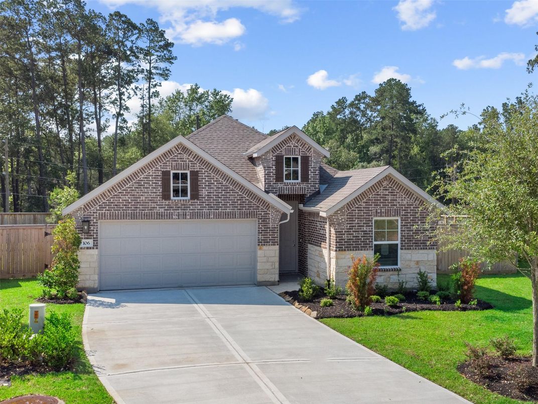 Attached, Exterior, Facade, Brick Facade, Brick Traditional