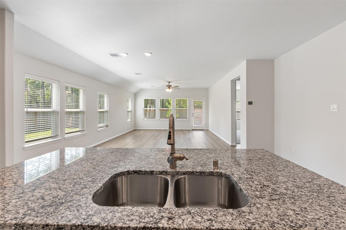 Interior, Recessed Lighting, Wood Texture Flooring